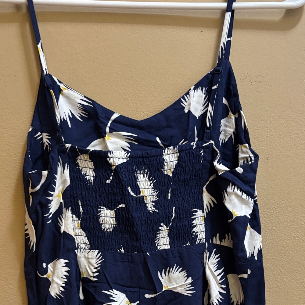 Old Navy Navy Blue and White Mini Dress - Picture 3 of 3